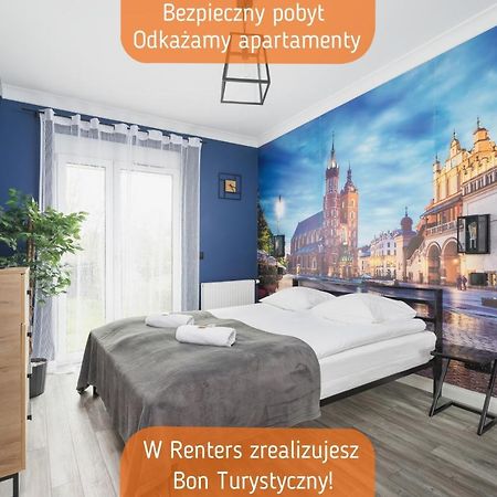 Lema Apartment Near Tauron Arena By Renters Prestige Cracovia Esterno foto